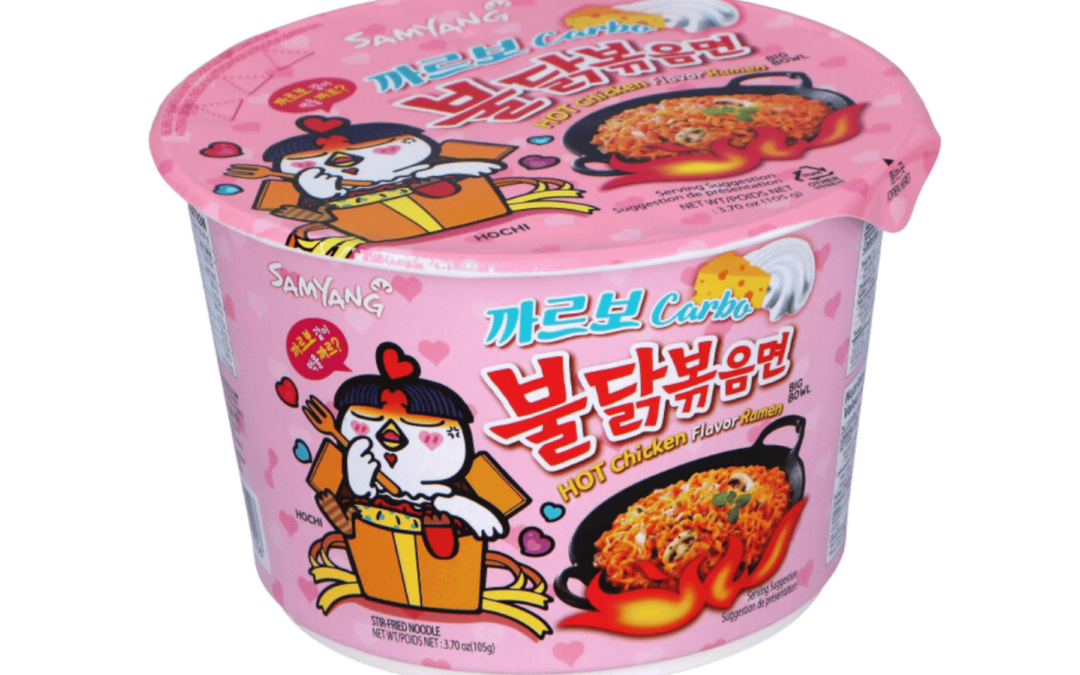 Samyang nouilles instantanées Carbonara Bowl