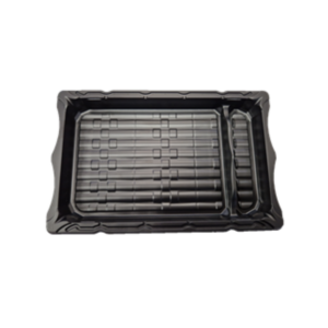 Barquettes taille XXL - noires 240x155mm 420 pcs